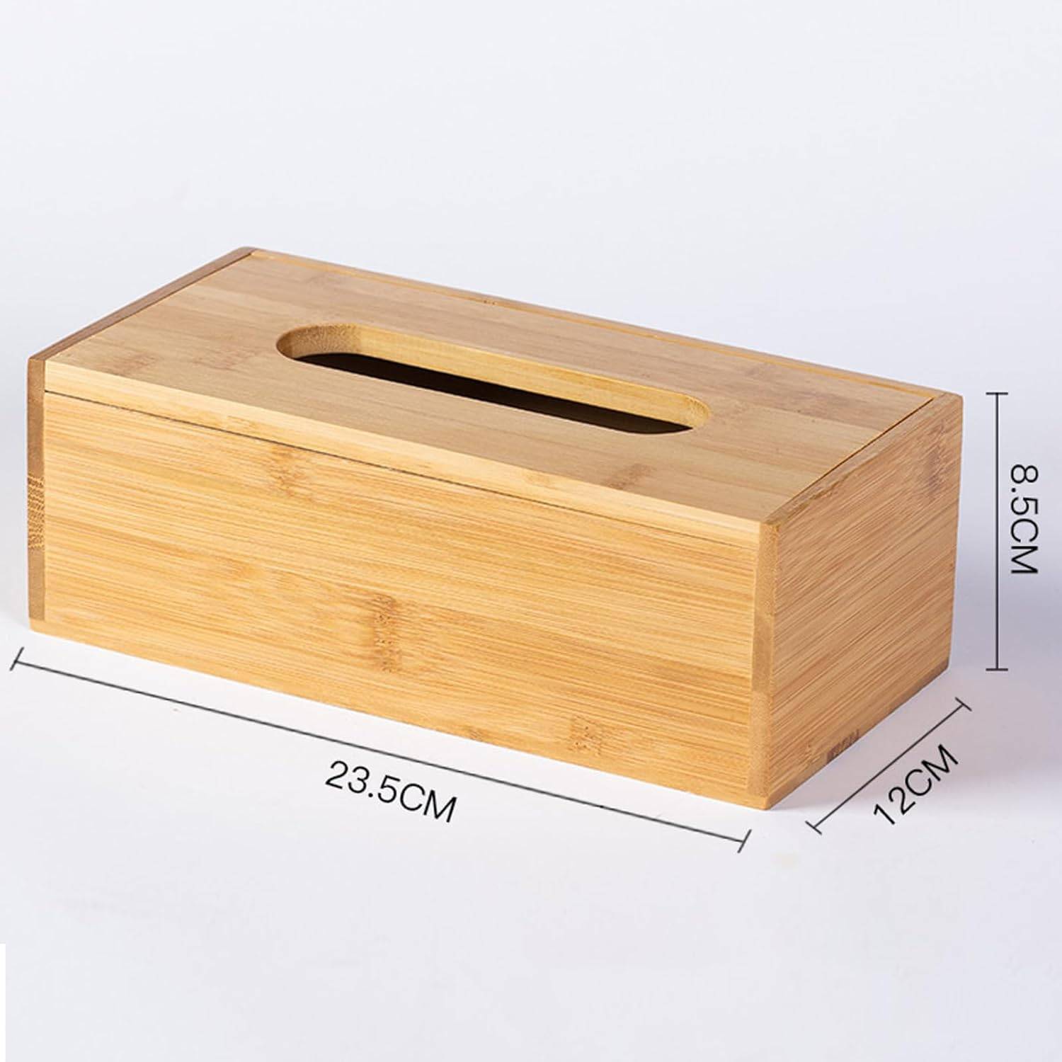Bamboo Tissue Box Cover: image 4