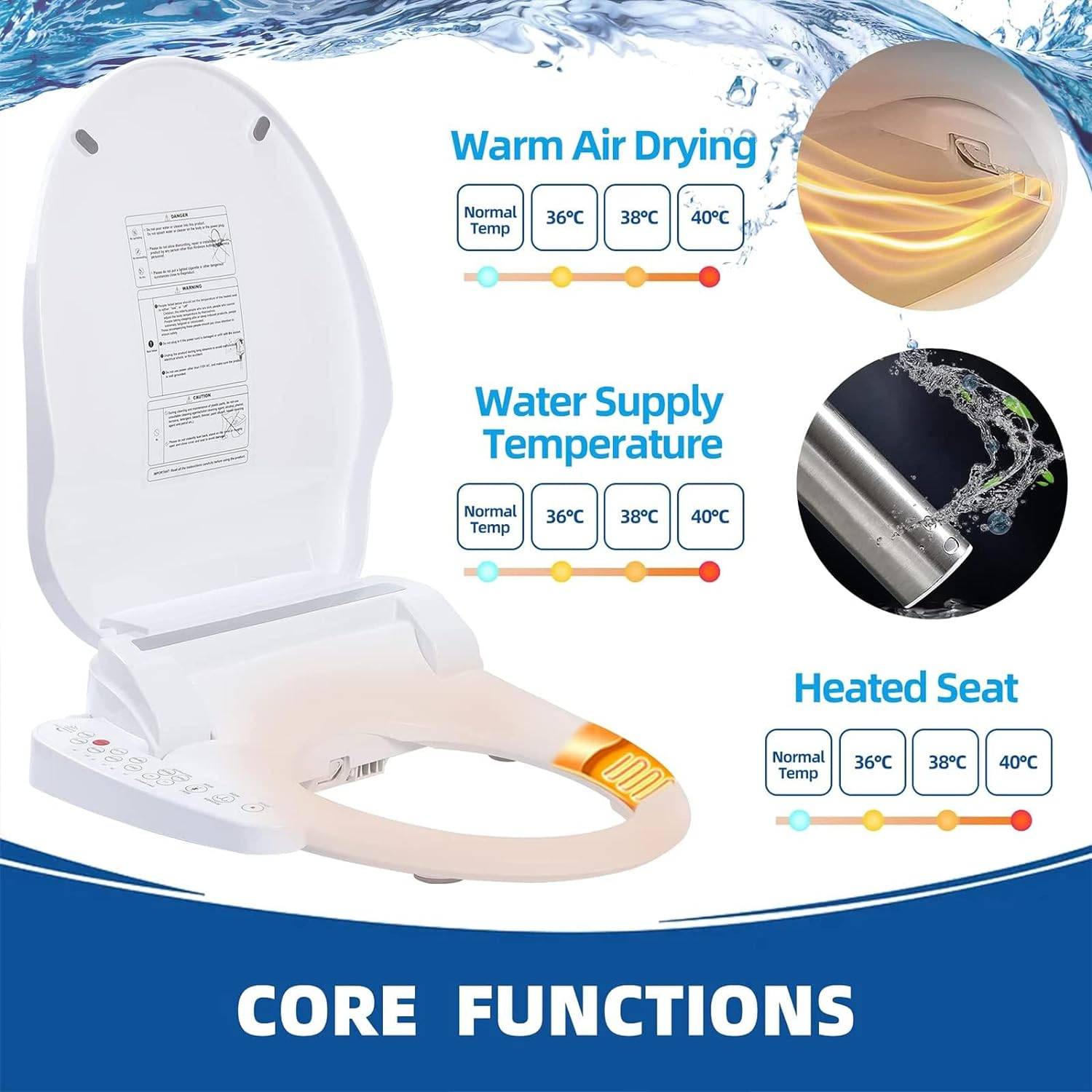 Electric Bidet Seat