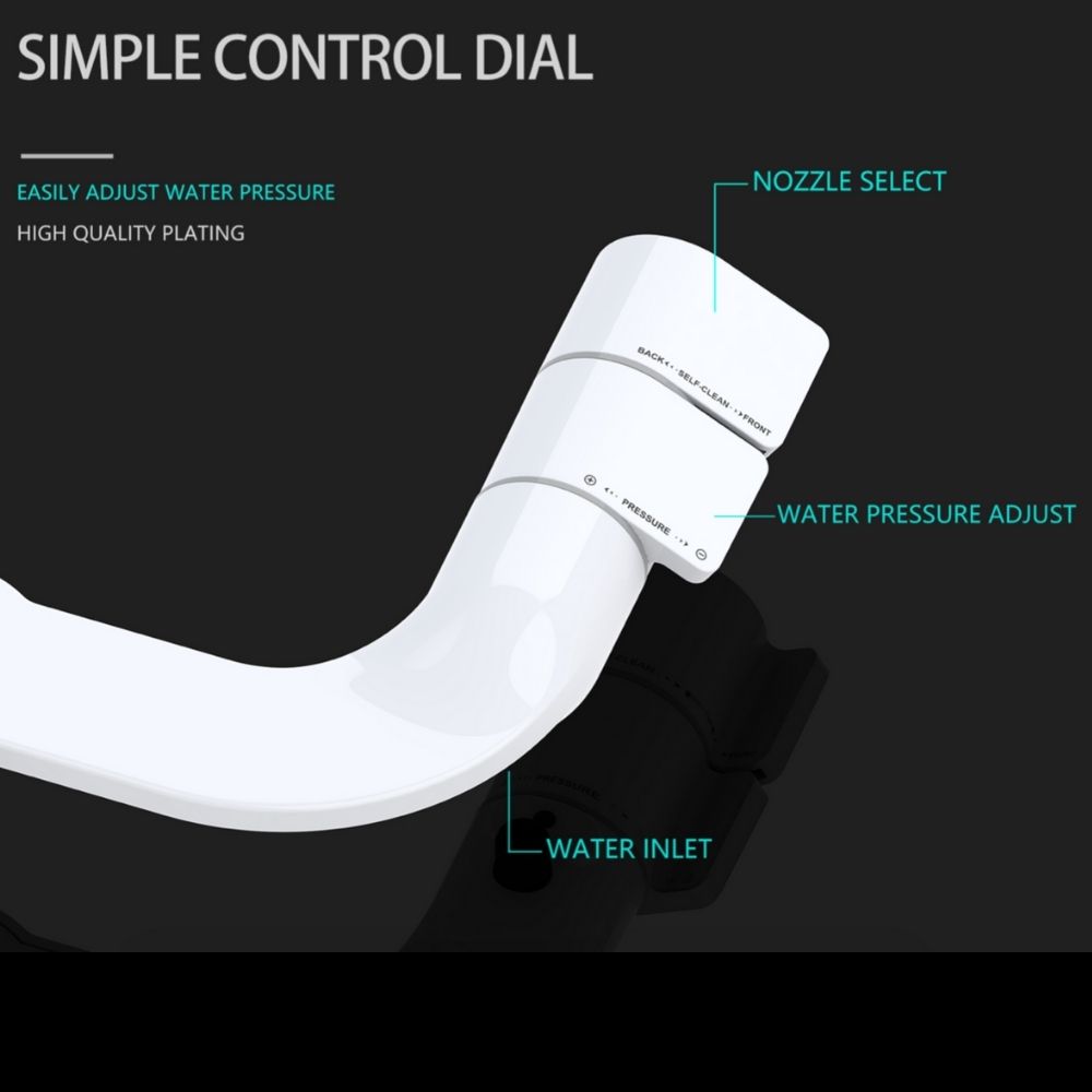 Non-Electric Toilet Bidet Attachment: image 3