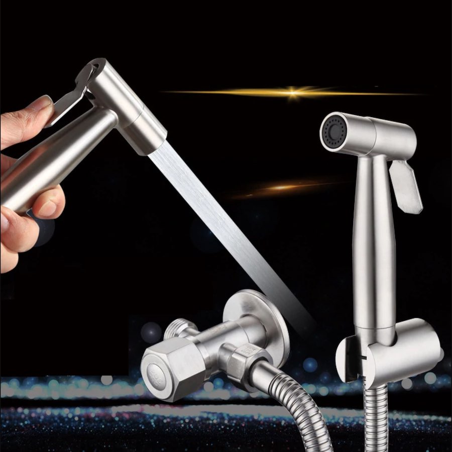 Stainless Steel Hand Held Bidet Sprayer Kit: image 3