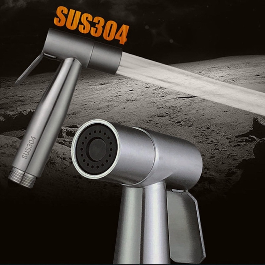 Stainless Steel Hand Held Bidet Sprayer Kit: image 6