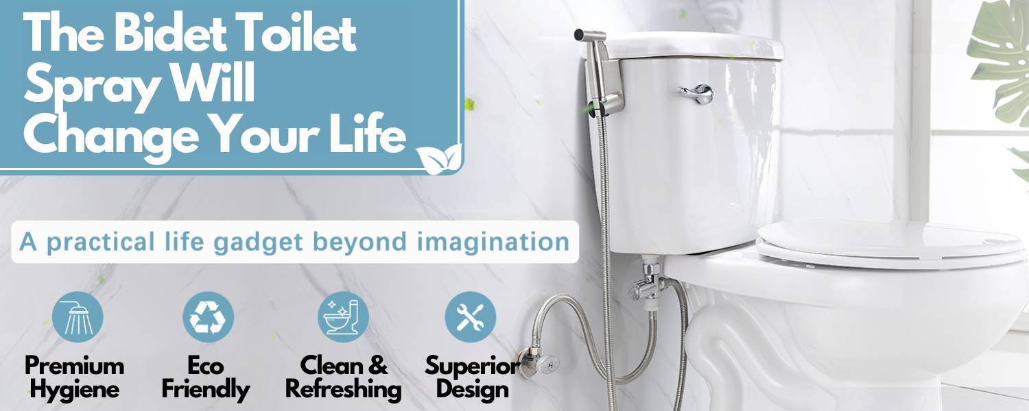 Stainless Steel Hand Held Bidet Sprayer Kit: image 14