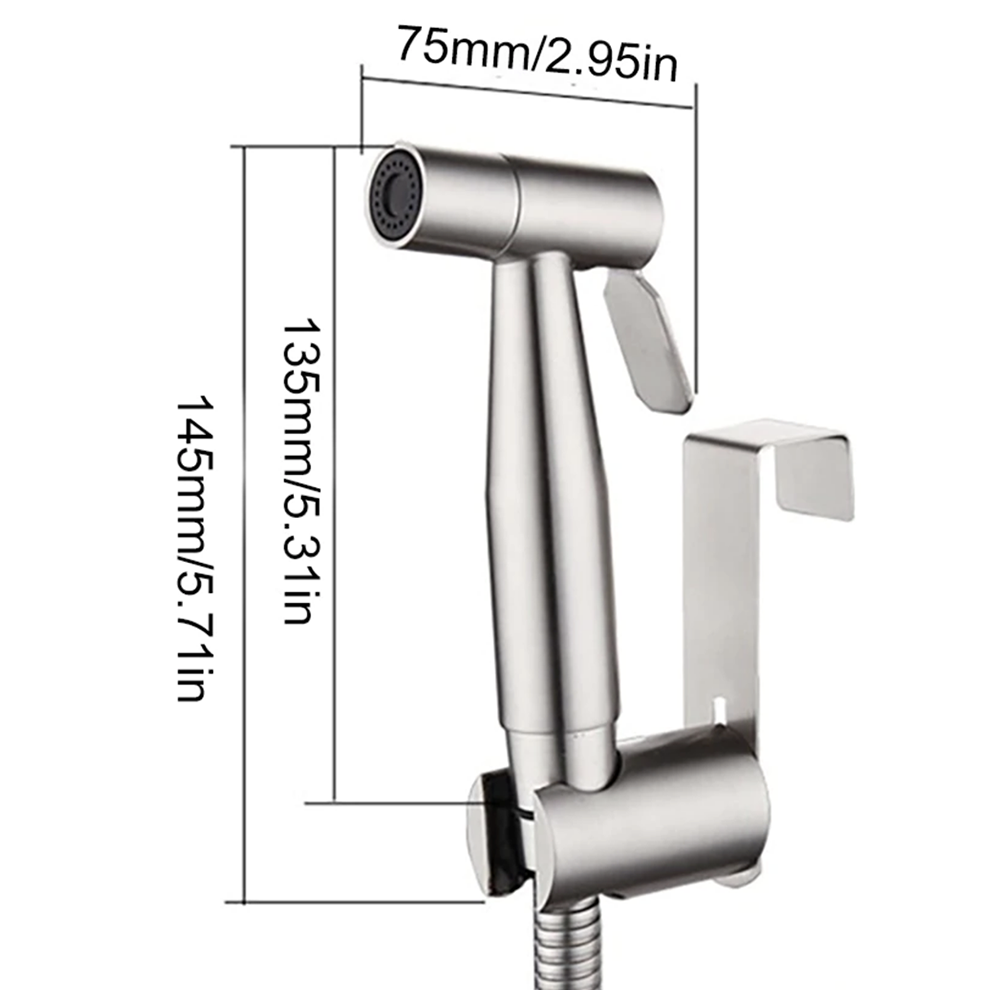 Stainless Steel Hand Held Bidet Sprayer Kit: image 18