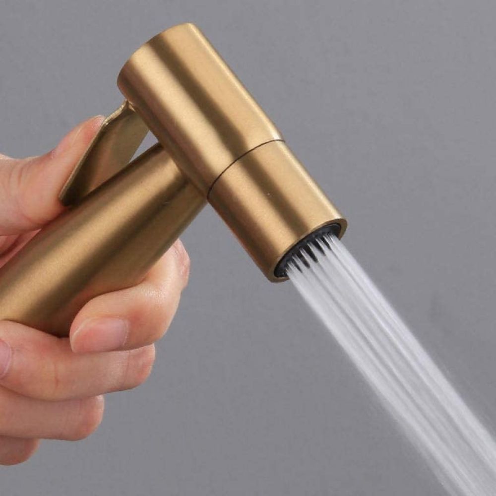 Gold Hand Held Bidet Sprayer Kit