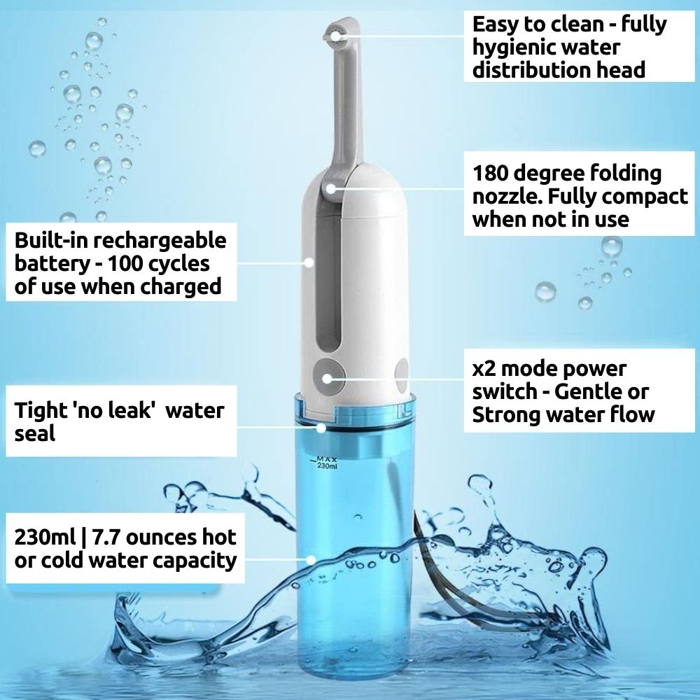 Rechargeable Portable Travel Bidet: image 11